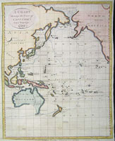 A Chart Shewing the Tract of Capt Cook's Last Voyage